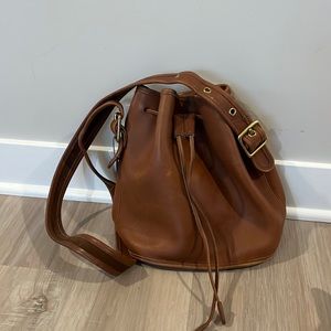 Vintage Coach Bucket Bag